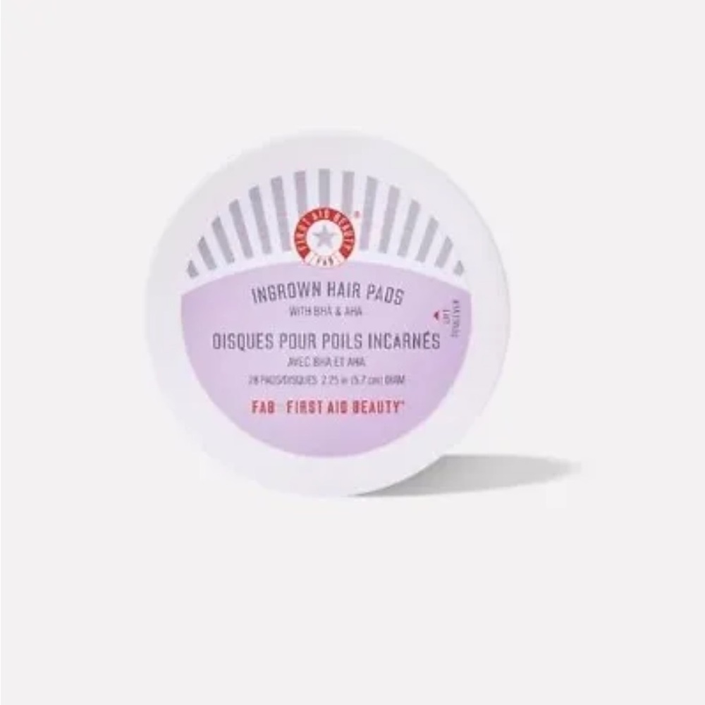 First Aid Beauty Ingrown Hair Pads with BHA & AHA NEW